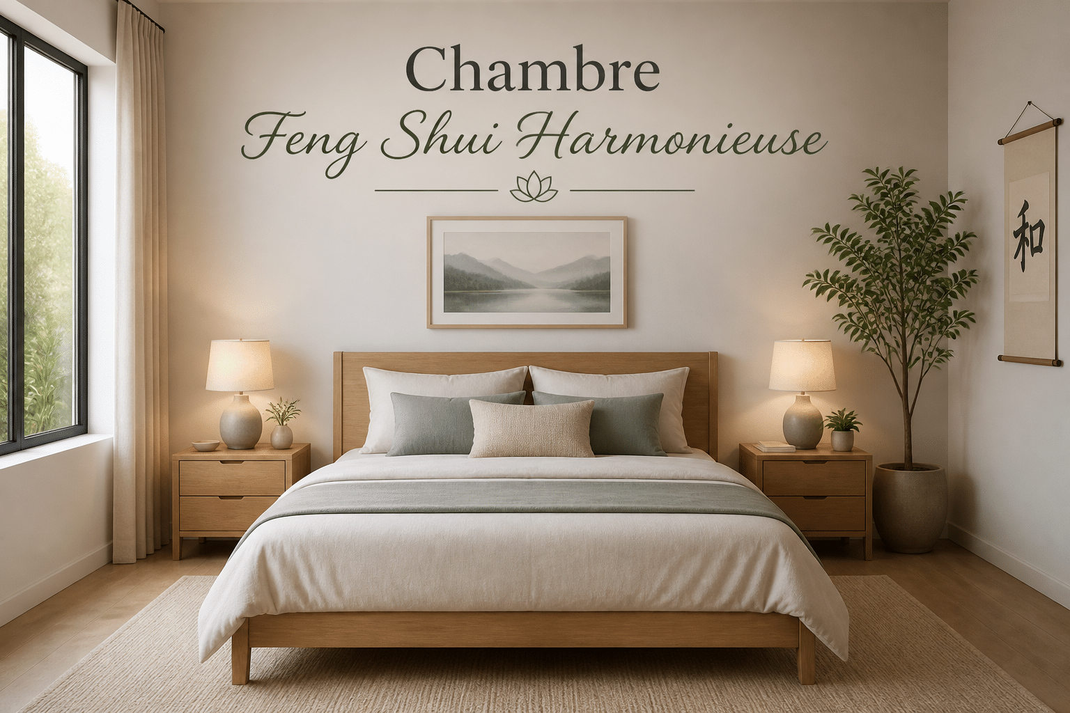 chambre feng shui