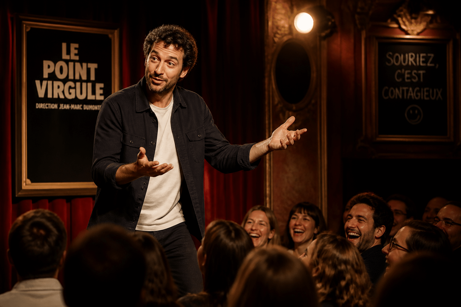 comédien humoriste français