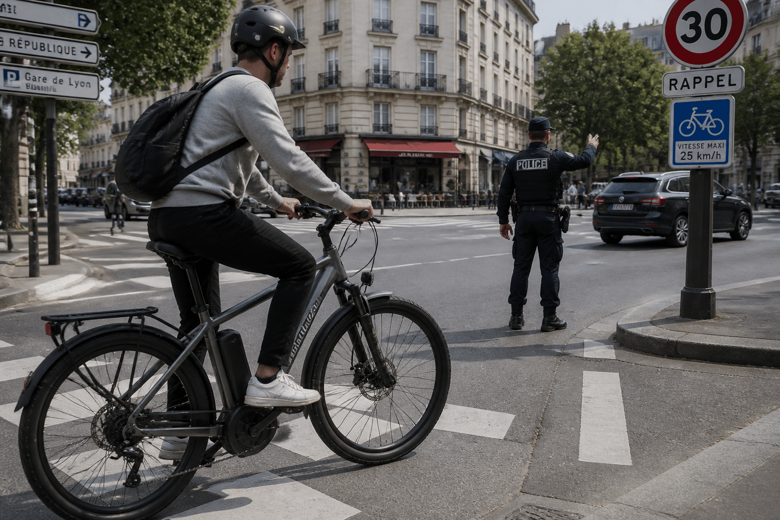 debrider velo electrique