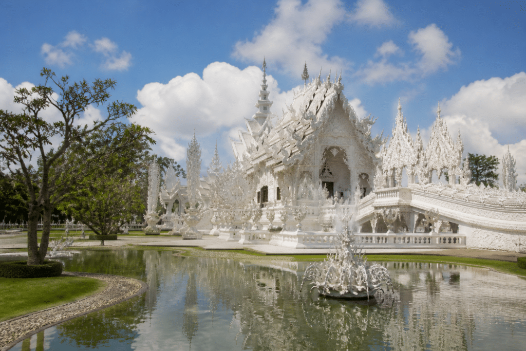 white temple thailand