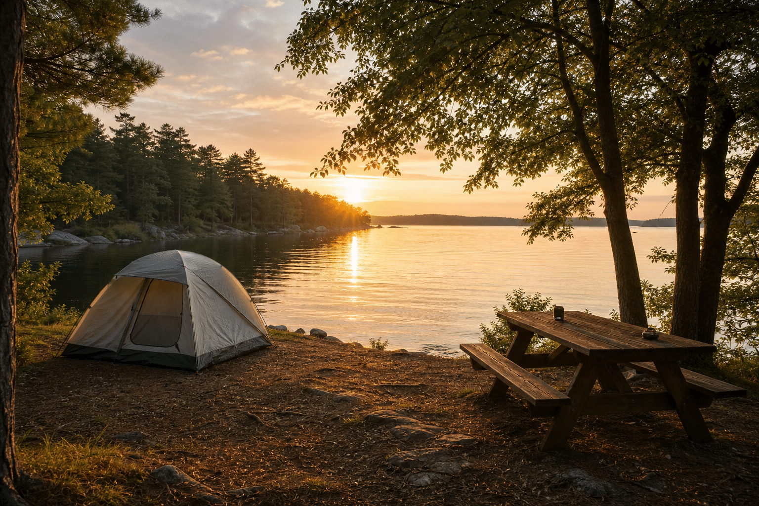 Camping aux rives du lac : guide pratique pour faire le bon choix